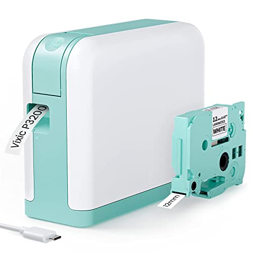 P3200 Label Maker Bluetooth Machine with Tape, for home /office/shool organizations