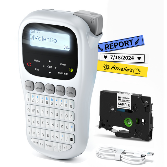 H1100 Label Maker Machine with Tape